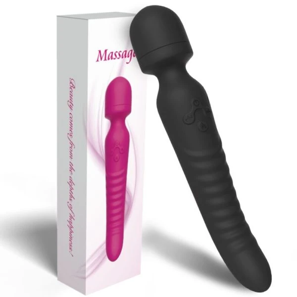 Armony Mission Massager & Vibrator met warmte-effect zwart