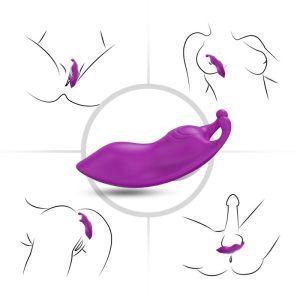 Armony Honeybee opzetvibrator met afstandsbediening, paars Armony Honeybee opzetvibrator met afstandsbediening, paars - Afbeelding 5