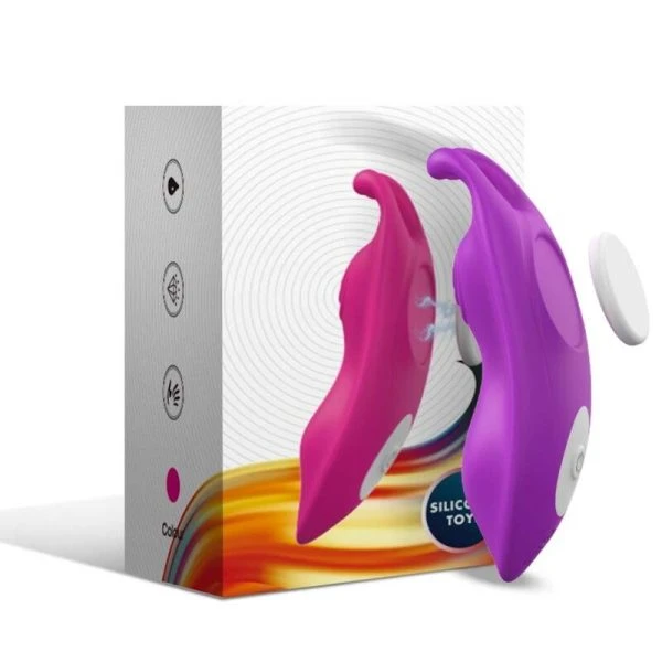 Armony Honeybee opzetvibrator met afstandsbediening, paars Armony Honeybee opzetvibrator met afstandsbediening, paars