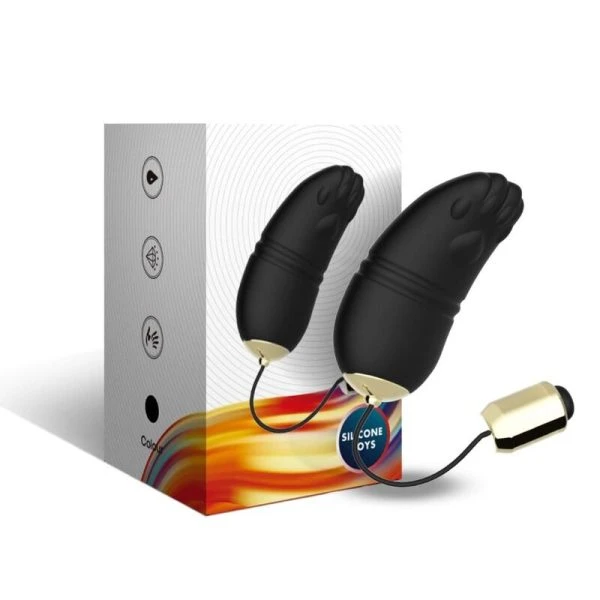 Armony Kitty EGG Vibrator G-Punt met Afstandsbediening Zwart