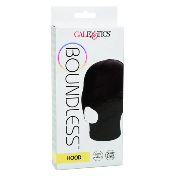 Calexotics Boundless Hood – Onthullende blinddoekmasker met open mond