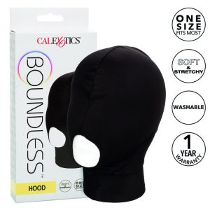 Calexotics Boundless Hood – Onthullende blinddoekmasker met open mond Calexotics Boundless Hood – Onthullende blinddoekmasker met open mond - Afbeelding 1