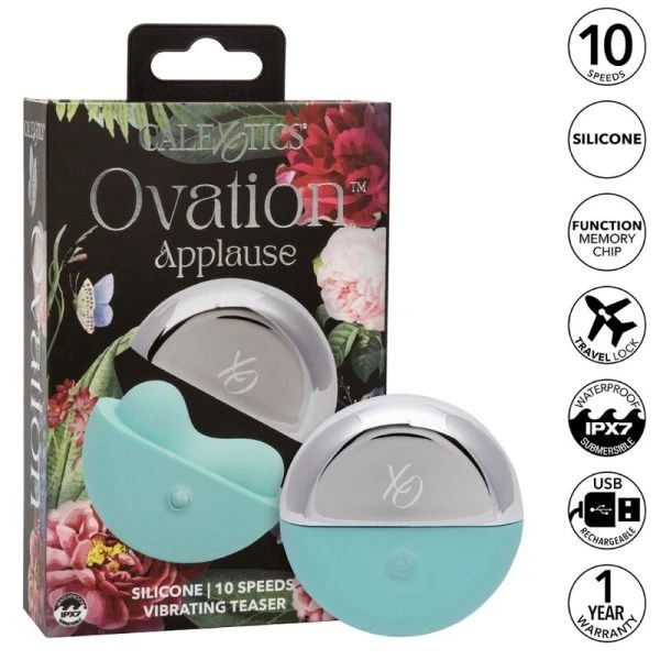 Calexotics Auflegevibrator Ovation Applause Stimulator Aqua Green