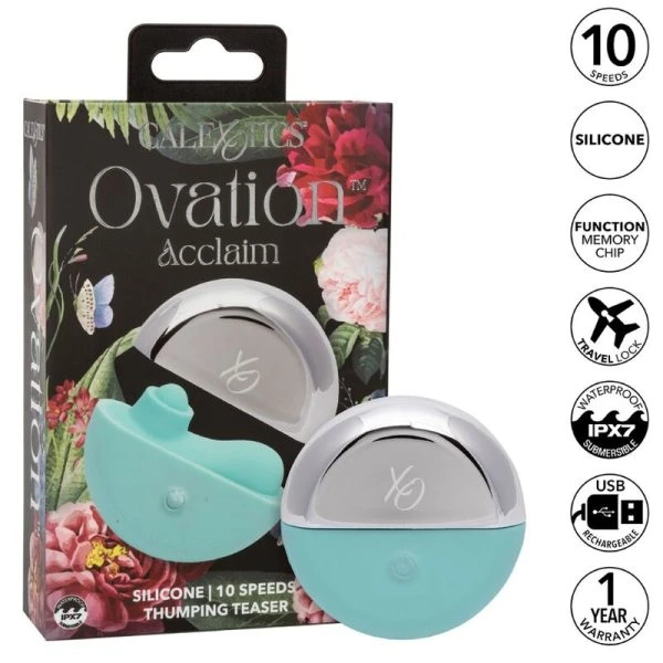 Calexotics Ovation Acclaim Opvangvibrator Aqua Green