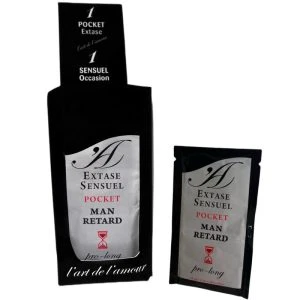 Extase Sensual Delay Gel for Men, Single Dose