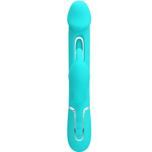 Pretty Love Dejon Rabbit Vibrator 3 IN 1 met clitorisstimulator, paars Pretty Love Dejon Rabbit Vibrator 3 IN 1 met clitorisstimulator, paars - Afbeelding 2