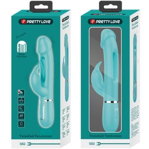 Pretty Love Dejon Rabbit Vibrator 3 IN 1 met clitorisstimulator, paars Pretty Love Dejon Rabbit Vibrator 3 IN 1 met clitorisstimulator, paars - Afbeelding 11