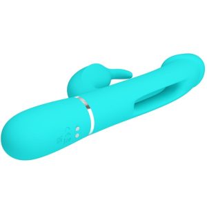 Pretty Love Dejon Rabbit Vibrator 3 IN 1 met clitorisstimulator, paars Pretty Love Dejon Rabbit Vibrator 3 IN 1 met clitorisstimulator, paars - Afbeelding 4