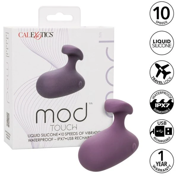 Calexotics MOD Touch Stimulator Opgelegde Vibrator Paars