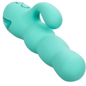 Calexotics Del Mar Diva Vibrator met clitorisstimulator, aquagroen Calexotics Del Mar Diva Vibrator met clitorisstimulator, aquagroen - Afbeelding 6