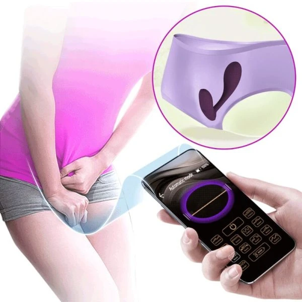 Pretty Love Baird G-Spot Vibrator met app-bediening, 12 standen, paars Pretty Love Baird G-Spot Vibrator met app-bediening, 12 standen, paars