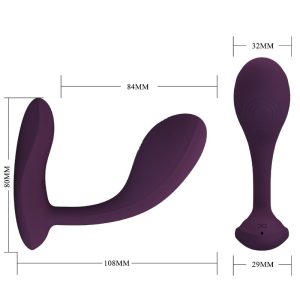 Pretty Love Baird G-Spot Vibrator met app-bediening, 12 standen, paars Pretty Love Baird G-Spot Vibrator met app-bediening, 12 standen, paars - Afbeelding 3