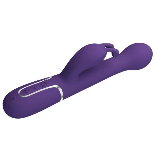 Pretty Love Dejon Rabbit Vibrator 3 in 1 Multifunktionsvibrator lila