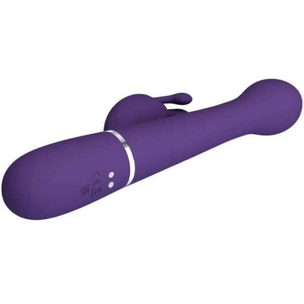 Pretty Love Dejon Rabbit Vibrator 3 in 1 Multifunktionsvibrator lila