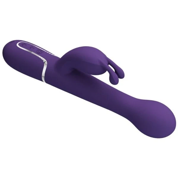 Pretty Love Dejon Rabbit Vibrator 3 in 1 Multifunktionsvibrator lila