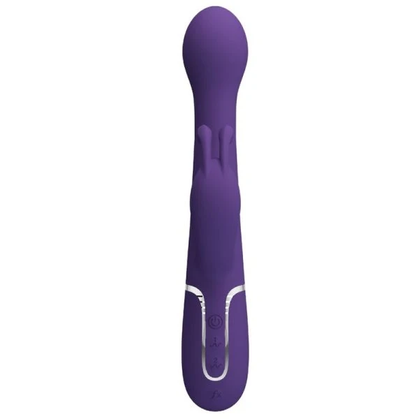 Pretty Love Dejon Rabbit Vibrator 3 in 1 Multifunktionsvibrator lila