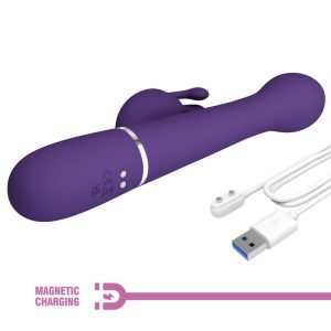 Pretty Love Dejon Rabbit Vibrator 3 in 1 Multifunktionsvibrator lila Pretty Love Dejon Rabbit Vibrator 3 in 1 Multifunktionsvibrator lila – Bild 10