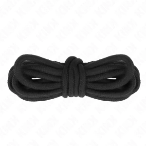 Kink Baumwollseil 10 Meter Schwarz für Bondage