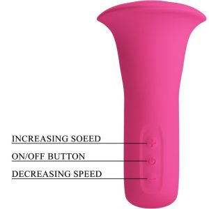 Pretty Love Oralvibrator Clyde met vibrerende tong 12 standen roze Pretty Love Oralvibrator Clyde met vibrerende tong 12 standen roze - Afbeelding 7