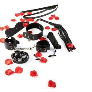 Toyjoy BDSM-starterset voor beginners met masker en zweep Toyjoy BDSM-starterset voor beginners met masker en zweep - Afbeelding 1