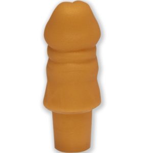 Diablo Picante Gouden Penisvormige Flessendop voor Feestjes Diablo Picante Gouden Penisvormige Flessendop voor Feestjes - Afbeelding 1