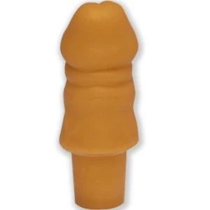 Diablo Picante Gouden Penisvormige Flessendop voor Feestjes