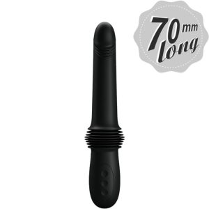 Pretty Love Pazuzu Vibrator met slip-afstandsbediening, 10 standen, siliconen, zwart Pretty Love Pazuzu Vibrator met slip-afstandsbediening, 10 standen, siliconen, zwart - Afbeelding 1