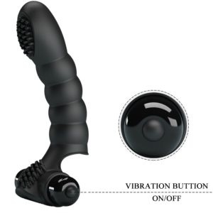 Pretty Love Alexander Fingervibrator met 10 trillingen, siliconen, zwart Pretty Love Alexander Fingervibrator met 10 trillingen, siliconen, zwart - Afbeelding 6