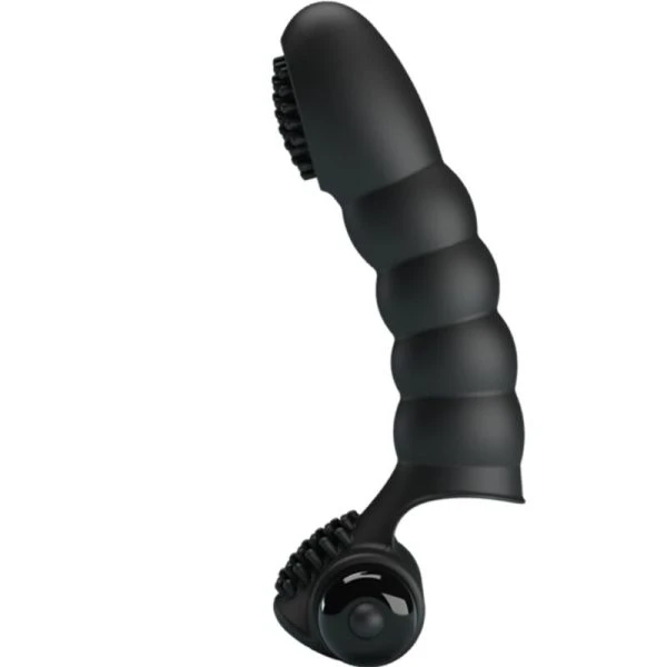 img_196933_34e886b5233da76bd0f4718dd1539f21_1.jpg Pretty Love Alexander Fingervibrator met 10 trillingen, siliconen, zwart