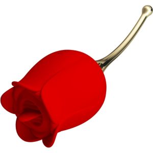 Pretty Love Rose Lover rozenvibrator met 12 trillingsstanden rood Pretty Love Rose Lover rozenvibrator met 12 trillingsstanden rood - Afbeelding 1