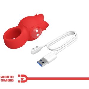 Pretty Love Rose Fingervibrator met 10 trillingen rood Pretty Love Rose Fingervibrator met 10 trillingen rood - Afbeelding 8