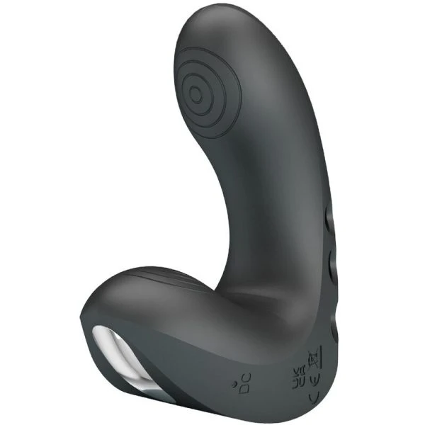 Pretty Love Camelia Fingervibrator met 7 trillingen, siliconen, zwart