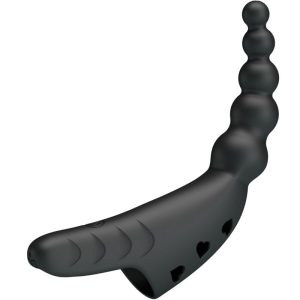 Pretty Love Jordin Fingervibrator met 10 trillingen, siliconen, zwart Pretty Love Jordin Fingervibrator met 10 trillingen, siliconen, zwart - Afbeelding 3