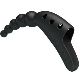 Pretty Love Jordin Fingervibrator met 10 trillingen, siliconen, zwart Pretty Love Jordin Fingervibrator met 10 trillingen, siliconen, zwart - Afbeelding 5