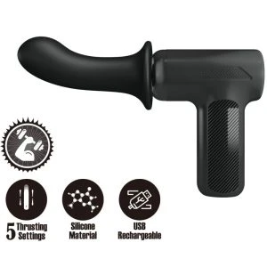 Pretty Love DJ Doctor Massager 5 Stoßeinstellungen Schwarz