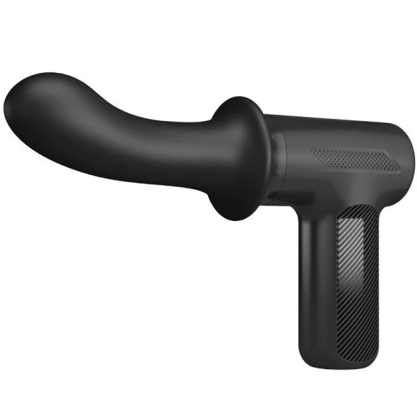 Pretty Love DJ Doctor Massager 5 Stootstanden Zwart Pretty Love DJ Doctor Massager 5 Stootstanden Zwart