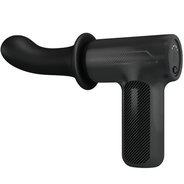 Pretty Love DJ Doctor Massager 5 Stootstanden Zwart Pretty Love DJ Doctor Massager 5 Stootstanden Zwart