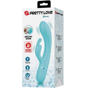 Pretty Love Scocco Vibrator Rabbit Turkoois met 10 vibratiefuncties Pretty Love Scocco Vibrator Rabbit Turkoois met 10 vibratiefuncties - Afbeelding 11