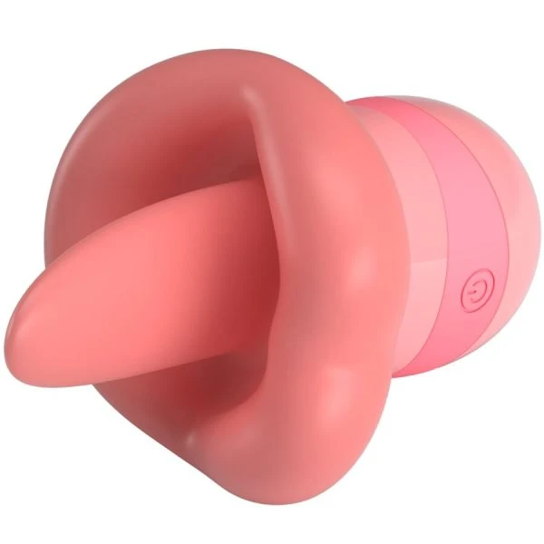 Pretty Love Kylee Opgelegvibrator met Tongstimulatie en 10 Standen Naakt Roze Pretty Love Kylee Opgelegvibrator met Tongstimulatie en 10 Standen Naakt Roze