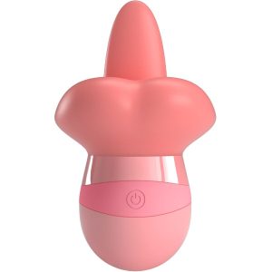 Pretty Love Kylee Opgelegvibrator met Tongstimulatie en 10 Standen Naakt Roze Pretty Love Kylee Opgelegvibrator met Tongstimulatie en 10 Standen Naakt Roze - Afbeelding 2