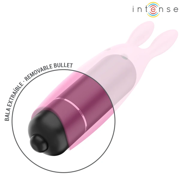 Intense Hopper Pink Vibrator Bullet 8,3 x 2,4 cm