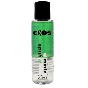 Eros glijmiddel op siliconenbasis 2 in 1 Minty, 100 ml