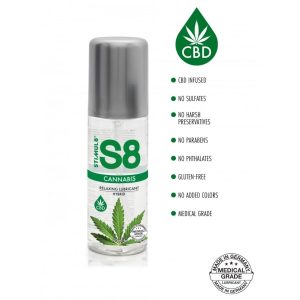 Stimul8 S8 Cannabis Hybride Glijmiddel zonder Aroma Stimul8 S8 Cannabis Hybride Glijmiddel zonder Aroma - Afbeelding 2