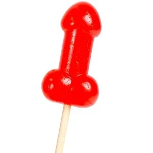 Secretplay Cherry Candy Penis Lollipop mit Kirschgeschmack und Hitzeeffekt