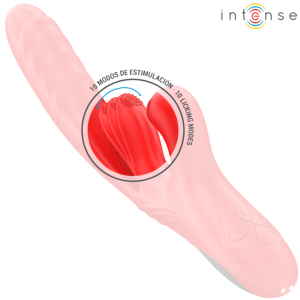 Intense Karol Multifunctionele Vibrator met Stoot- en Zuigfunctie rood Intense Karol Multifunctionele Vibrator met Stoot- en Zuigfunctie rood - Afbeelding 6