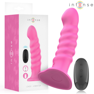 Intense Cindy Vibrator met spiraalontwerp, 10 trillingen, Roze Intense Cindy Vibrator met spiraalontwerp, 10 trillingen, Roze - Afbeelding 1
