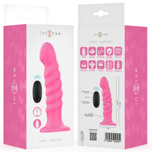 Intense Cindy Vibrator met spiraalontwerp, 10 trillingen, Roze Intense Cindy Vibrator met spiraalontwerp, 10 trillingen, Roze - Afbeelding 8
