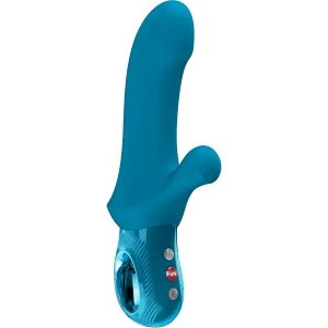 Fun Factory BI Stronic Curve Thrusting Rabbit Vibrator met Clitorisstimulator Aquamarine