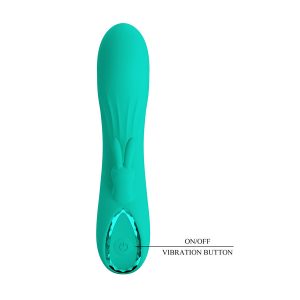 Pretty Love DJ Stick G-Spot Vibrator met clitorisstimulator, turkoois Pretty Love DJ Stick G-Spot Vibrator met clitorisstimulator, turkoois - Afbeelding 7