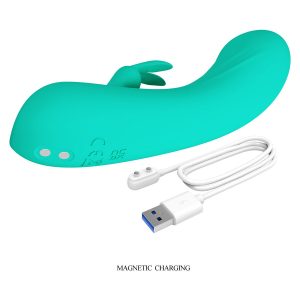 Pretty Love DJ Stick G-Spot Vibrator met clitorisstimulator, turkoois Pretty Love DJ Stick G-Spot Vibrator met clitorisstimulator, turkoois - Afbeelding 8